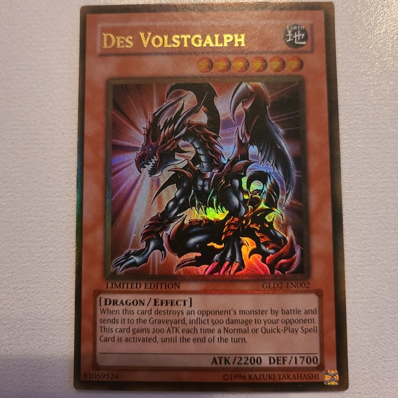 yugioh cards | Accessories | Yugioh Des Volstgalph | Poshmark
